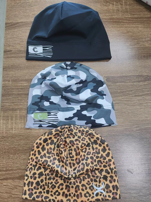 Camo flag cap