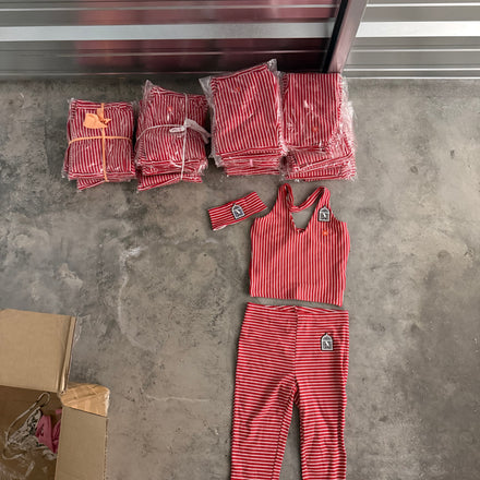 Strawberry Capri Set